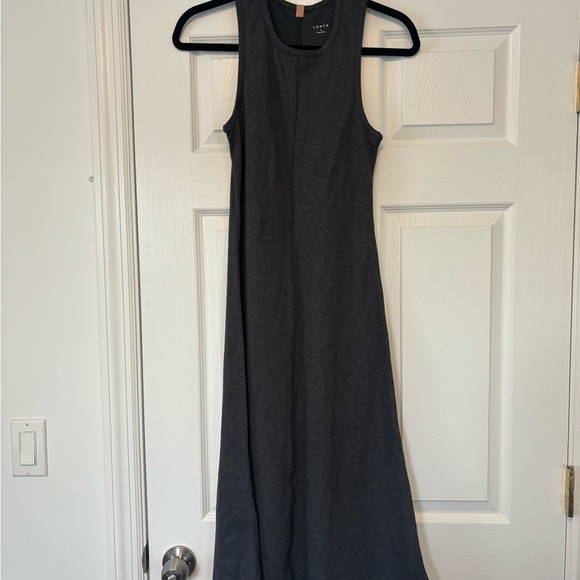 NWOT Lunya Restore Fitted Sleeveless Midi Lounge Dress - Picture 5 of 11